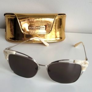 Tory Burch White Ivory Sunglasses